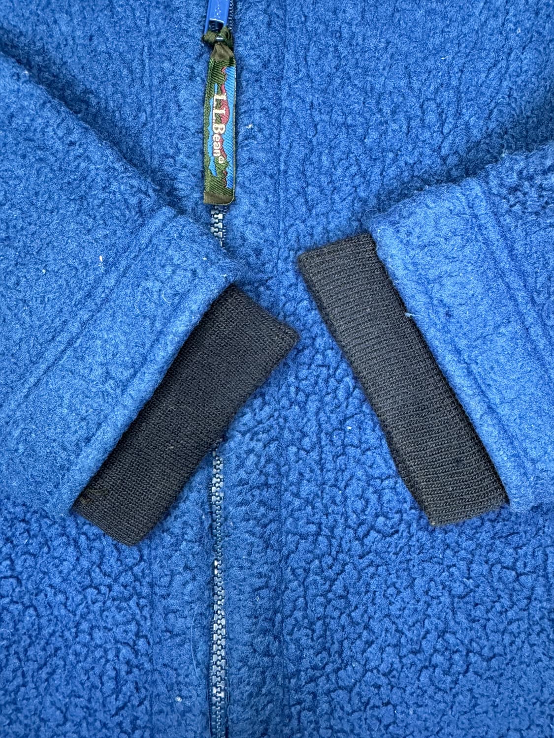 빈티지 엘엘빈 L.L.Bean 집업 플리스 자켓 네이비블루 M 상품이미지6