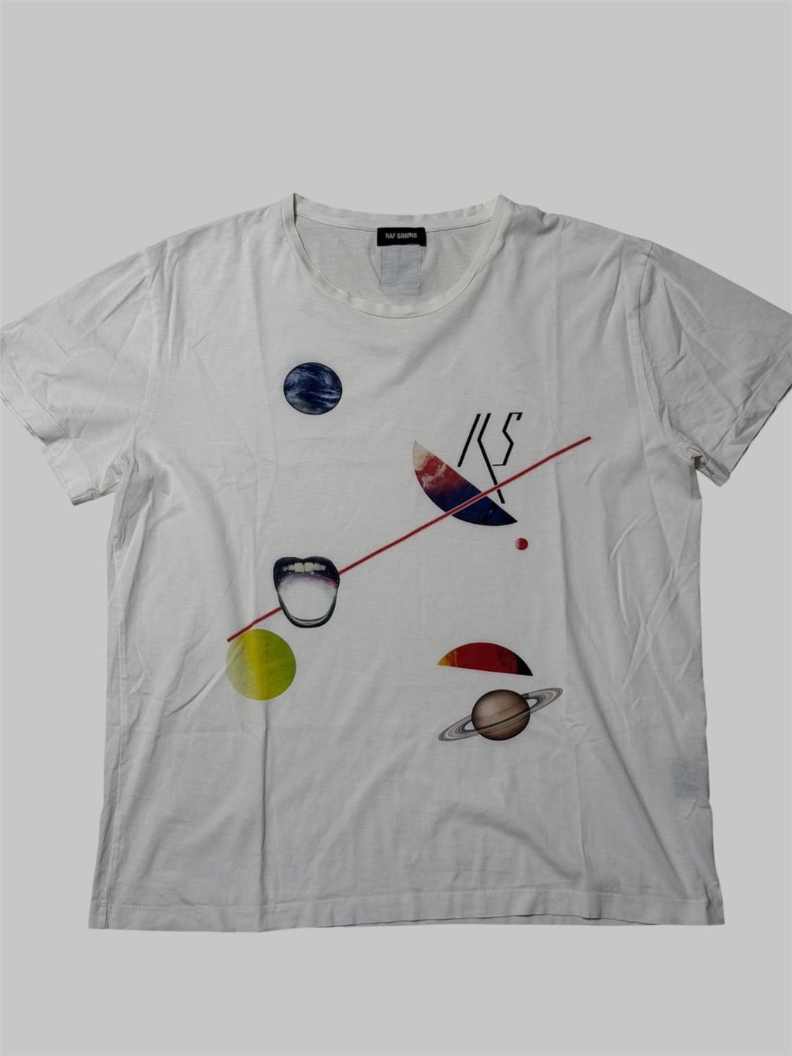 라프시몬스 2015ss RS플래닛 반팔 티셔츠 (M) 상품이미지1