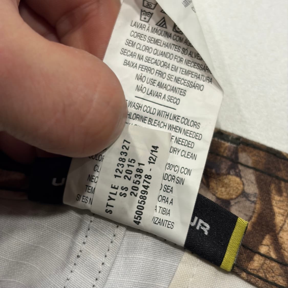 [34x32] 언더아머 리얼트리 카모 바지 팬츠 C600 상품이미지9