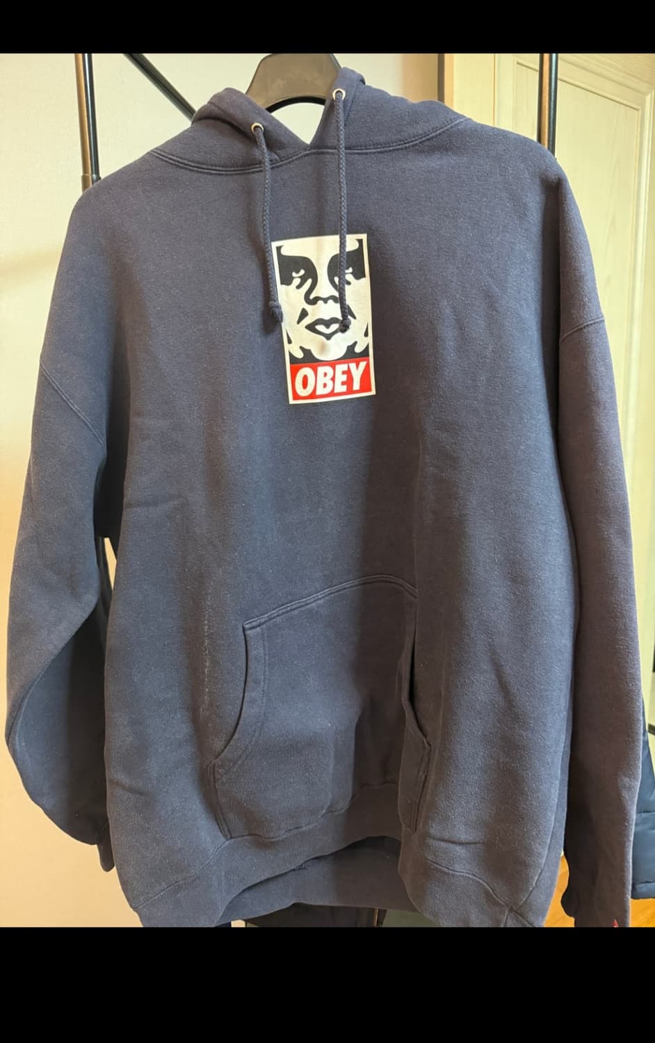 오베이 후드 네이비 L 상품이미지1