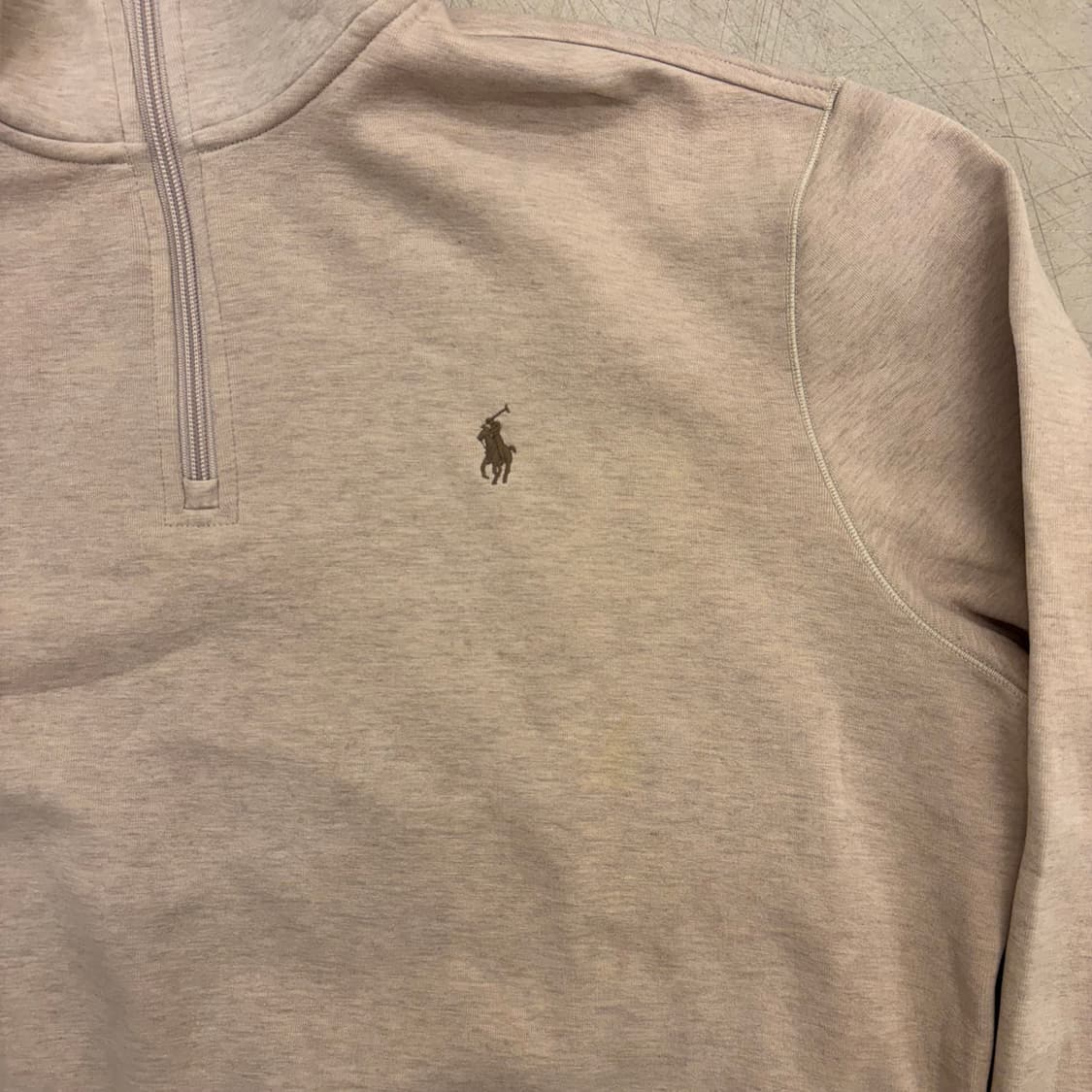 폴로 랄프로렌 포니 쿼터 집업 맨투맨 3/22 상품이미지3