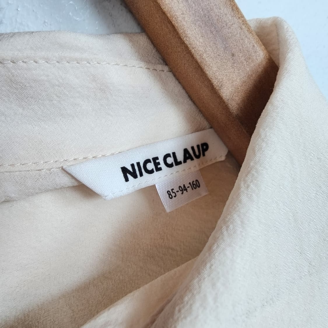 나이스클럽 아이보리 셔츠 상품이미지7