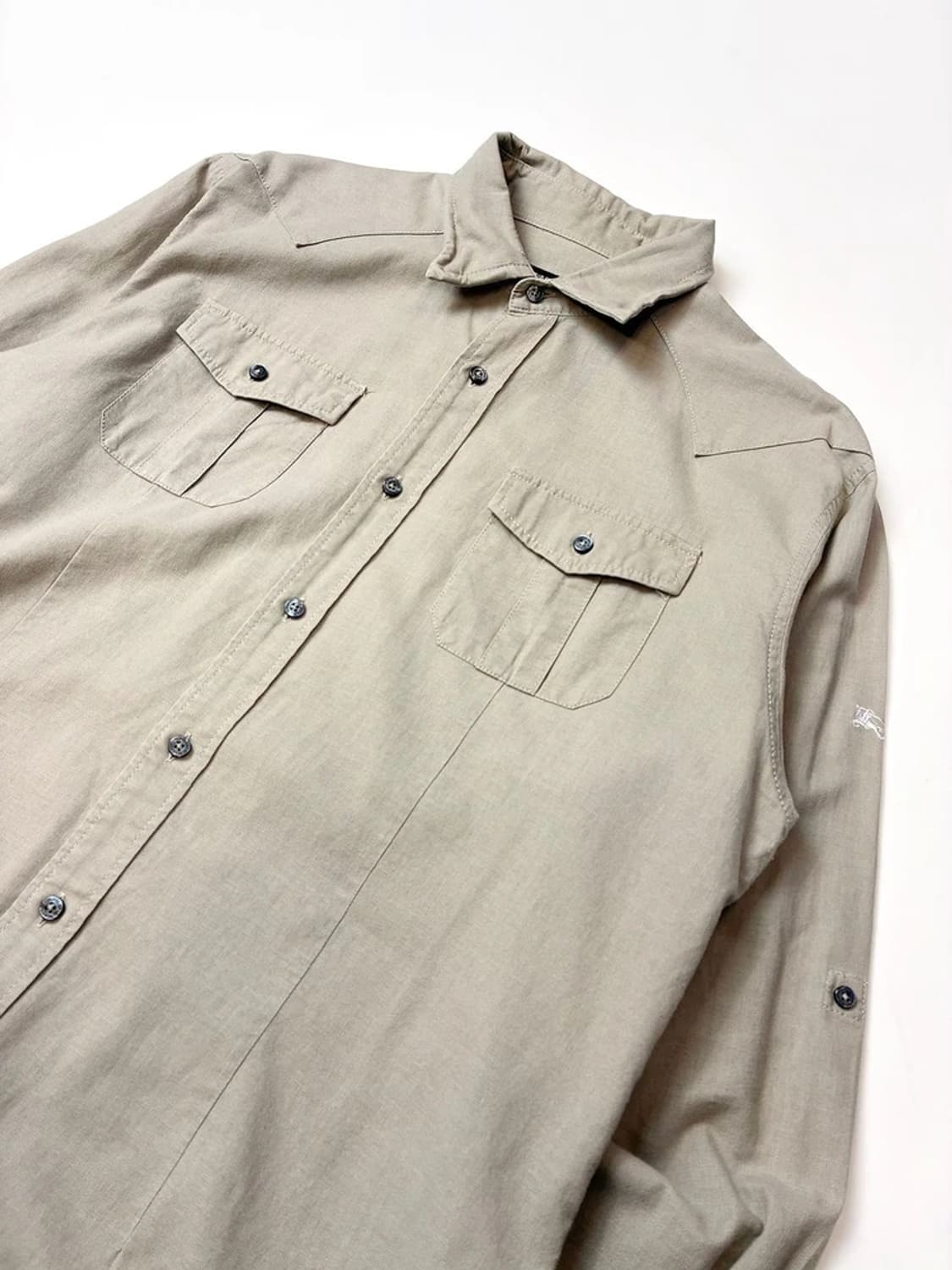 버버리 블랙라벨 재팬 투포켓 셔츠 PN5073 상품이미지2