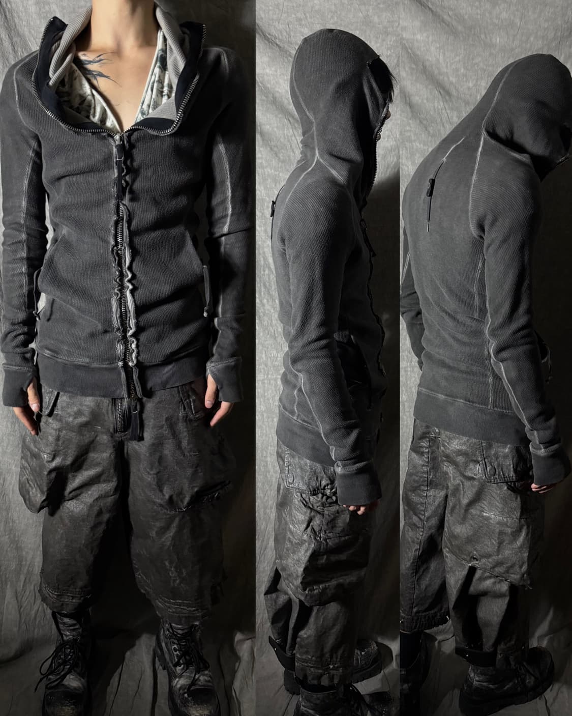 Boris Bidjan Saberi AW11–12 Ninja Hoodie 상품이미지1