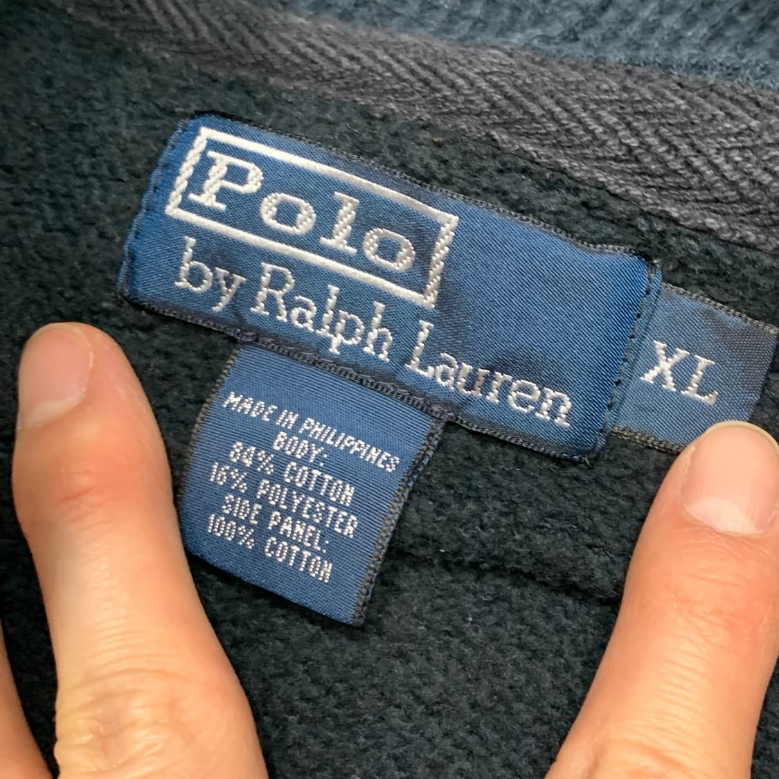 폴로 랄프로렌 블랙 후드집업 상품이미지6