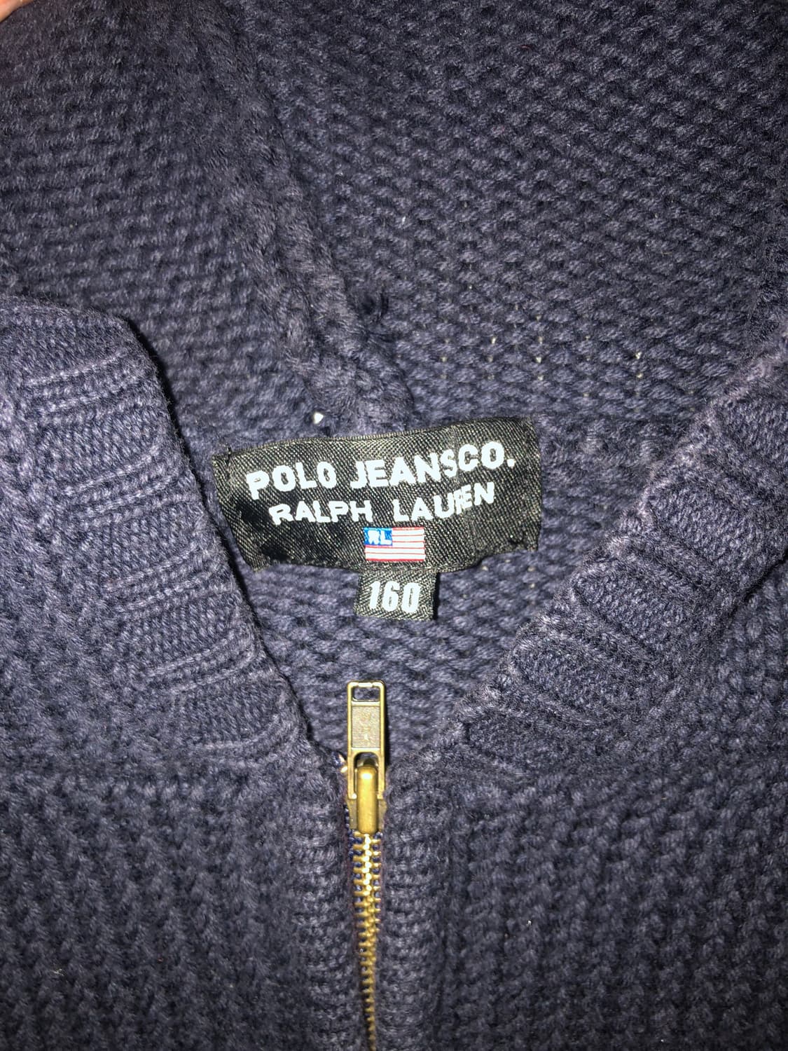 폴로 성조기 후드집업 상품이미지2