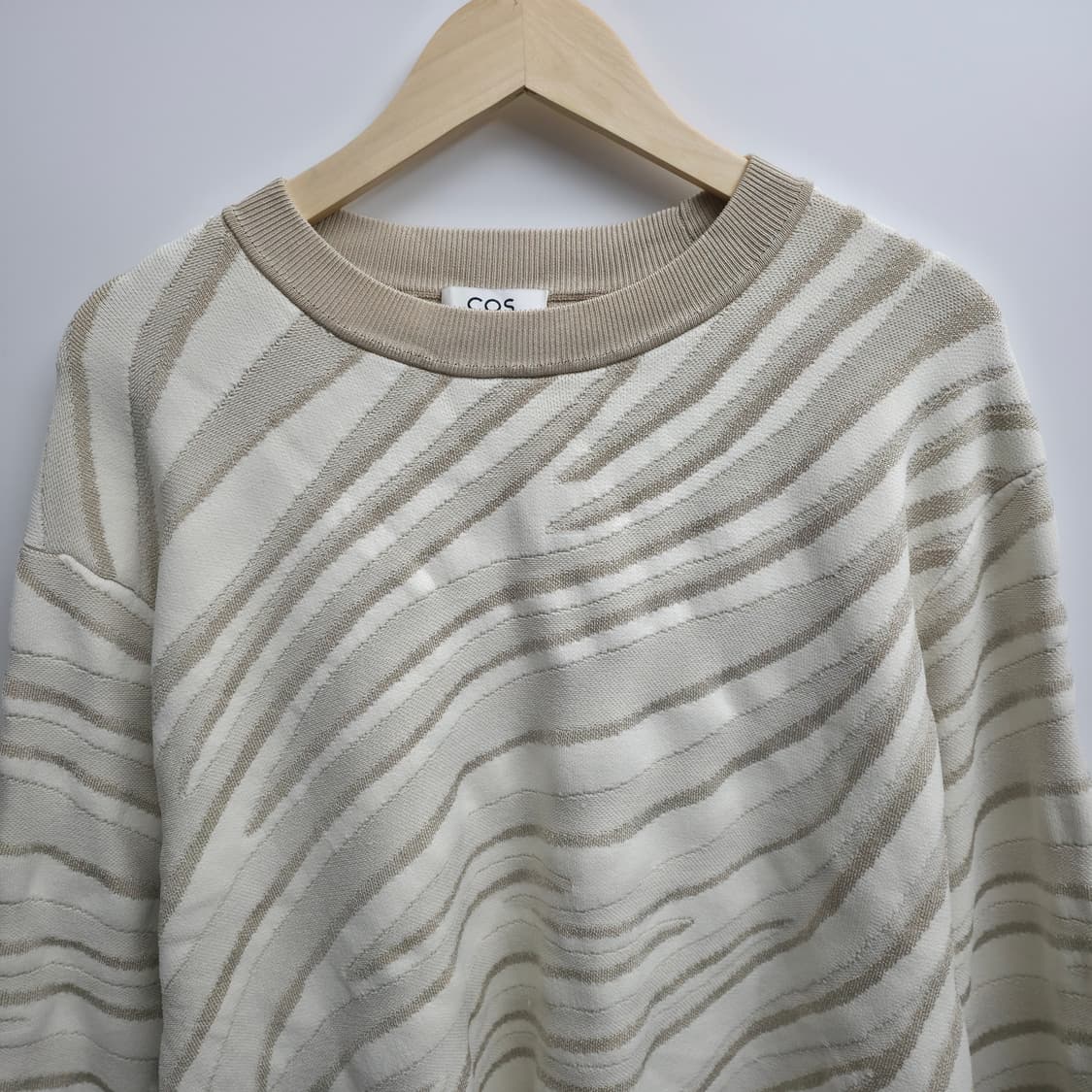 [L] COS 코스 지브라 패턴 니트 스웨터 상품이미지2