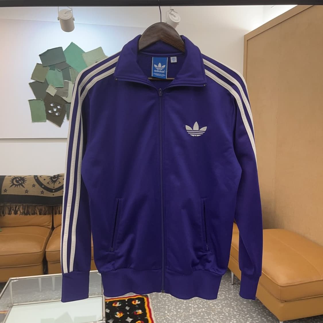 아디다스 Y2K 00's 퍼플 트랙탑 져지 집업 90 C06778 상품이미지3