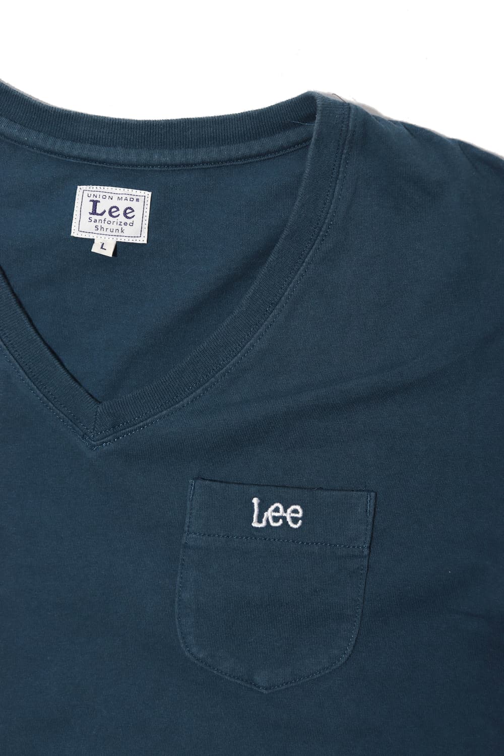 LEE 일본판 V넥 티셔츠 women L 상품이미지5