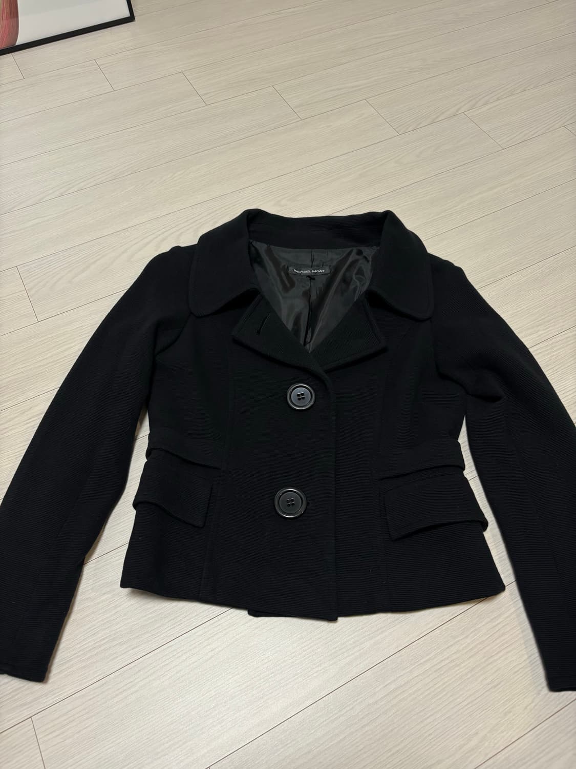 빈티지 빅버튼 숏 블레이져 자켓 44-55 상품이미지1