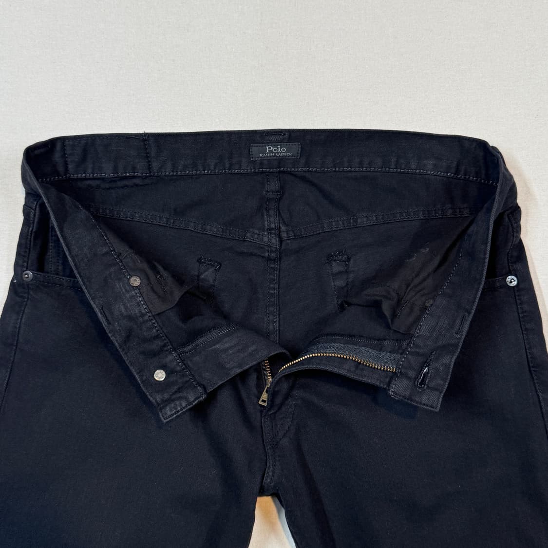 33inch) 폴로 랄프로렌 블랙진 면바지 상품이미지7
