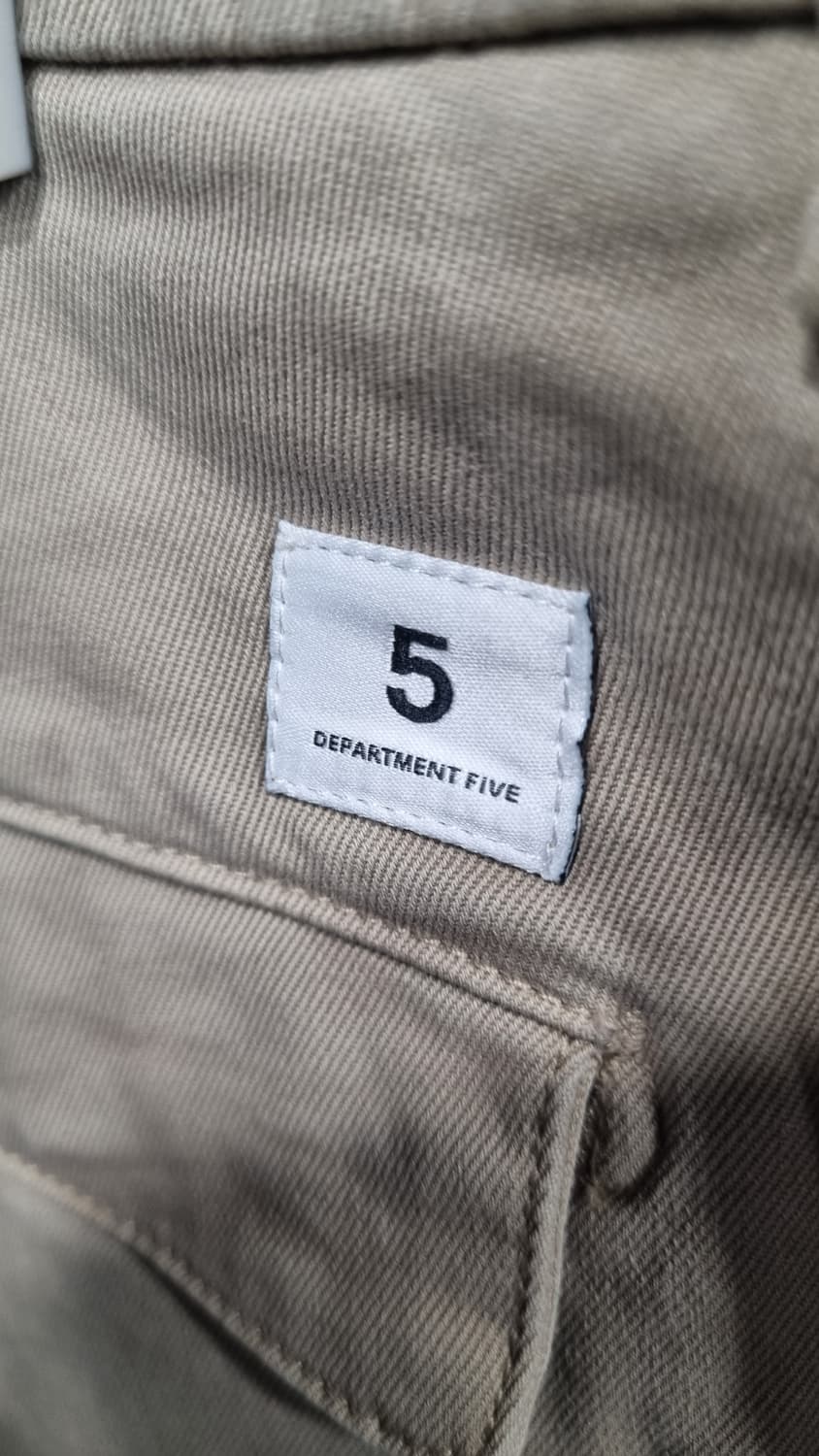 ((디파트먼트 FIVE)) 이탈리아 치노 면바지 34(허리단면44) 상품이미지4