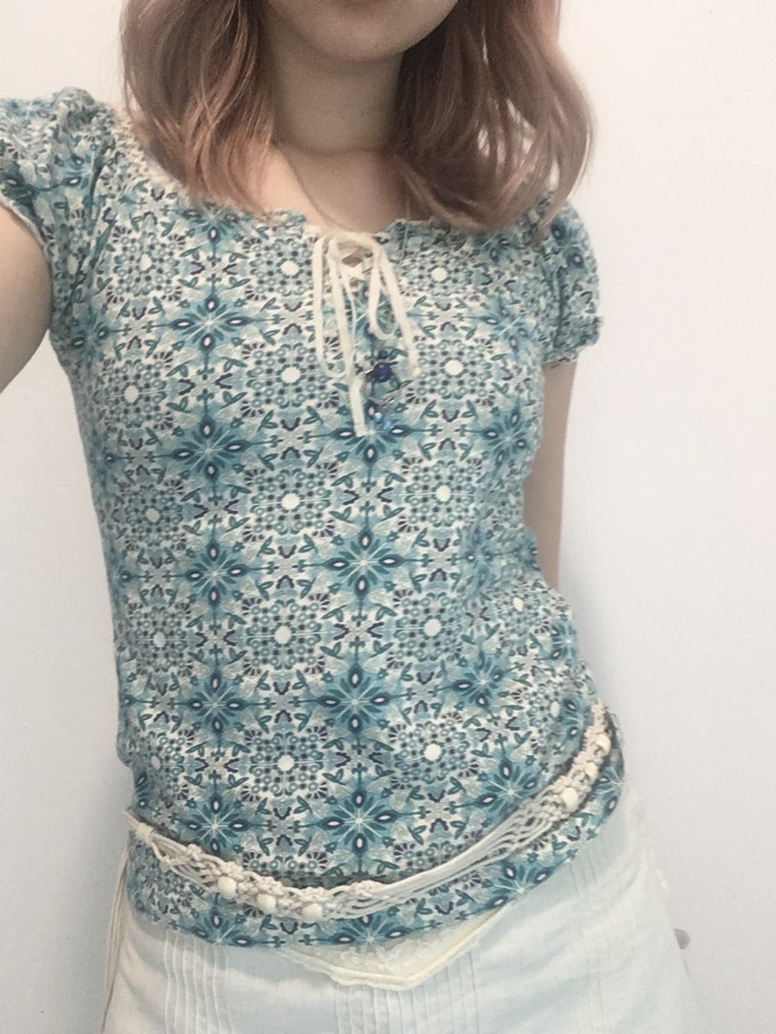 jpn vintage fairy oriental lace blouse 상품이미지3