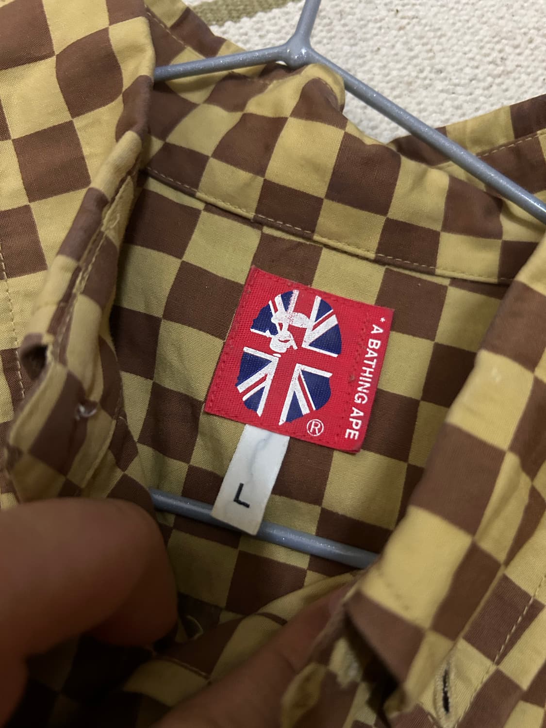 베이프 반팔셔츠 L 판매 상품이미지2