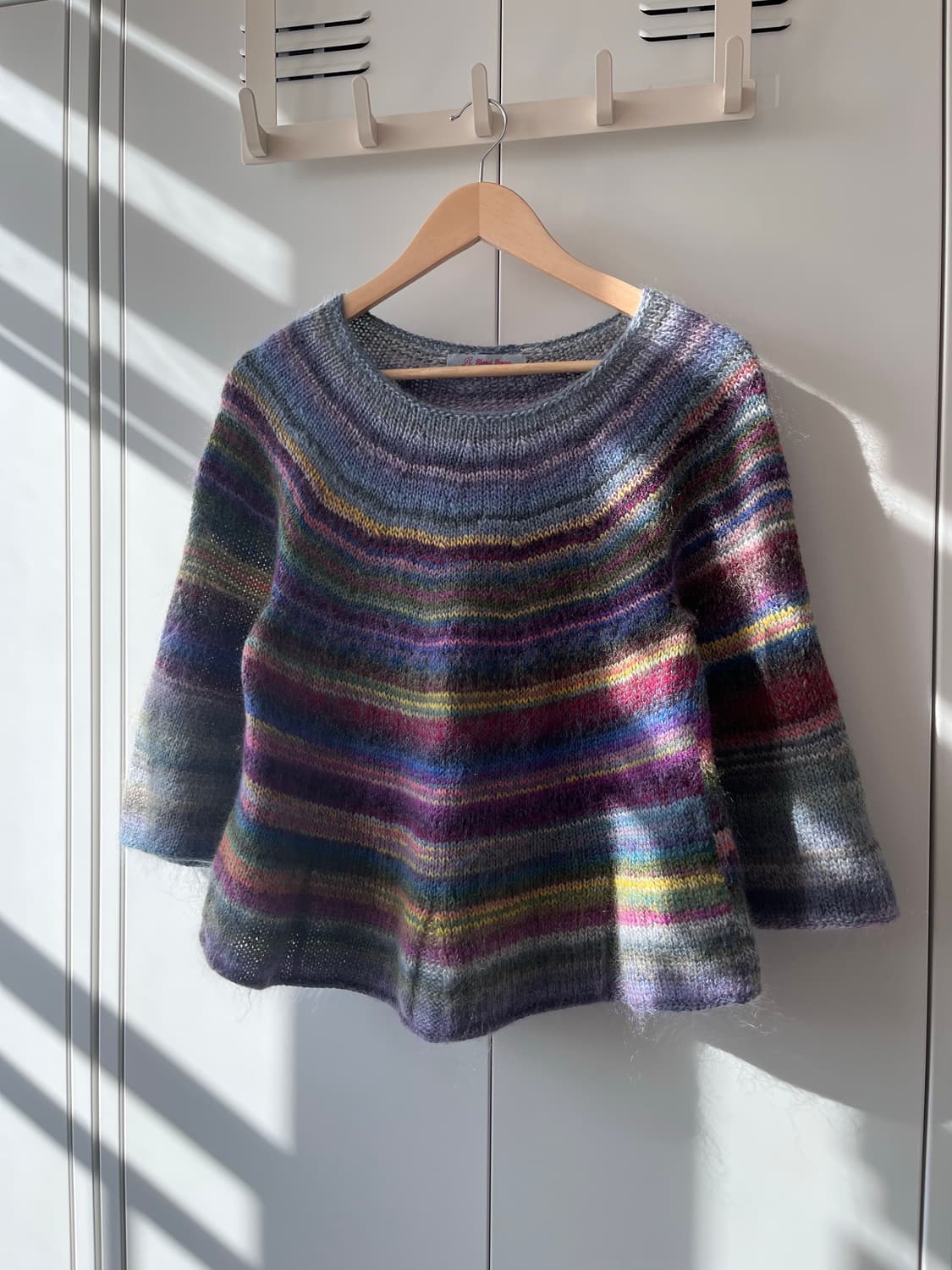 Blond jaery 무지개 플레어 울니트 상품이미지4