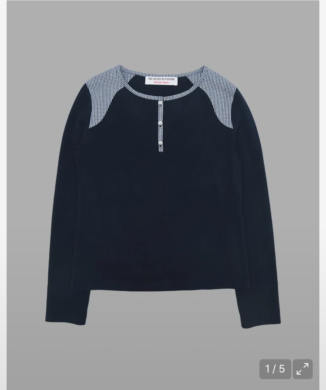 더뮤지엄비지터 티셔츠 상품이미지1