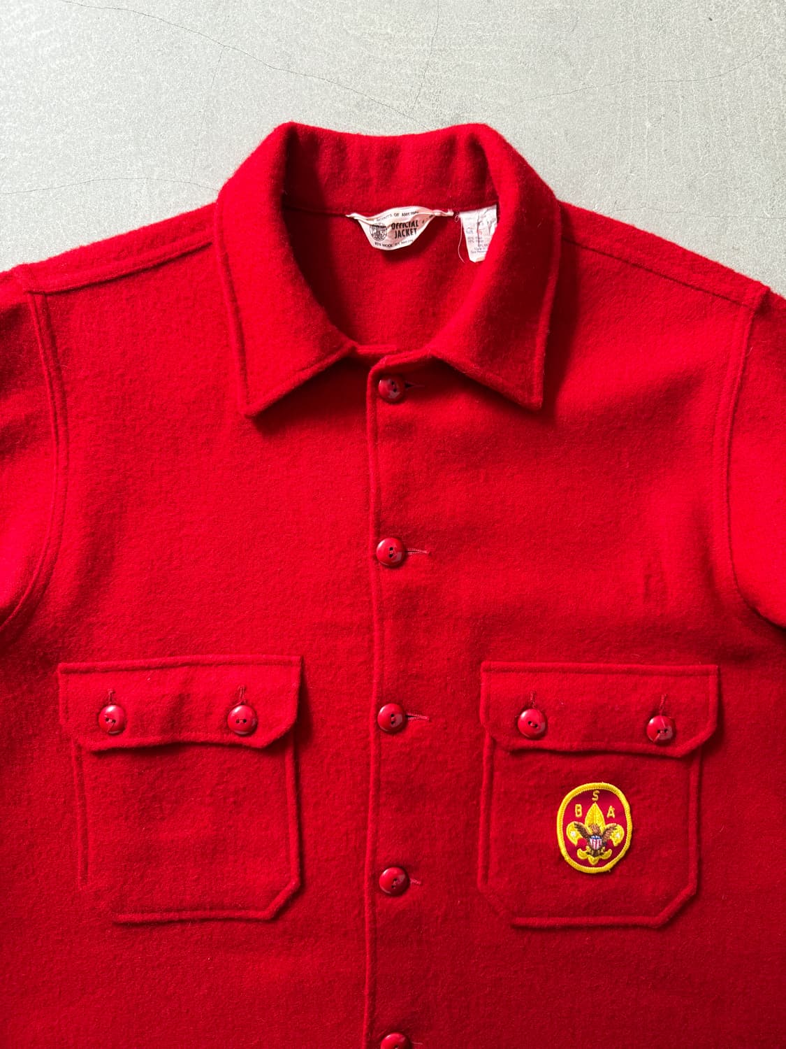 80s Boy Scouts of America Shirt Jacket 상품이미지4