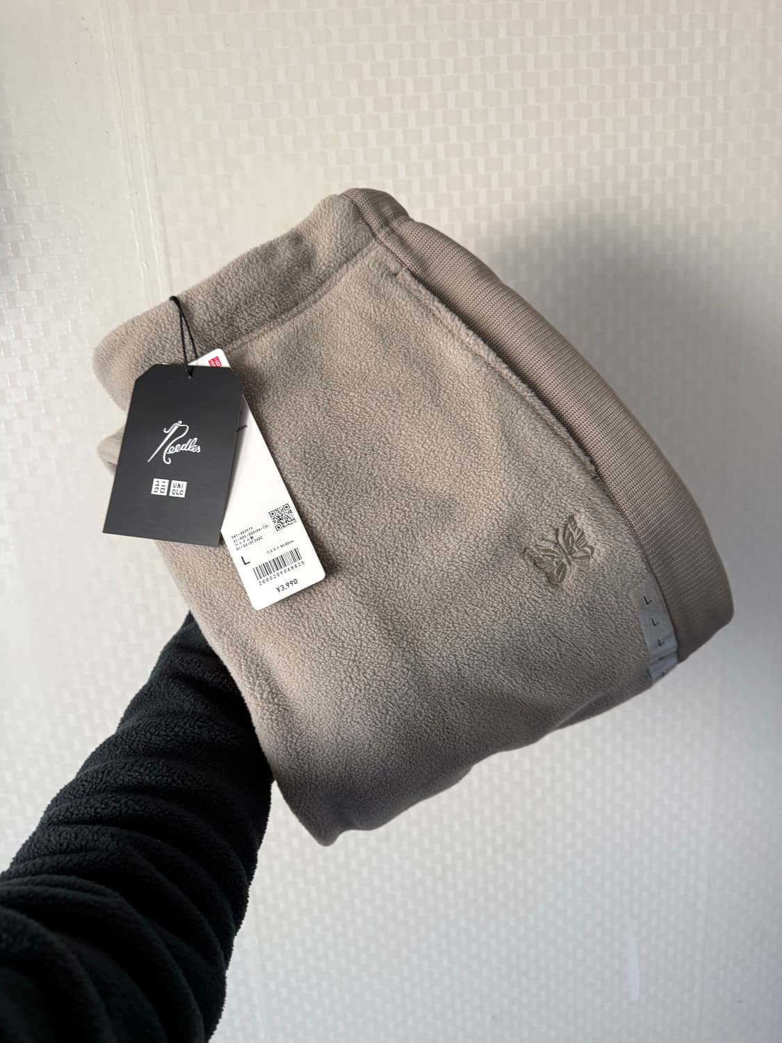 [새상품/L] 유니클로 니들즈 베이지 바지 팬츠(일반기장) 상품이미지1