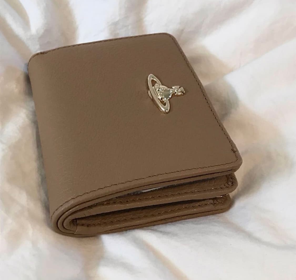 비비안웨스트우드 코인 반지갑 베이지 상품이미지2