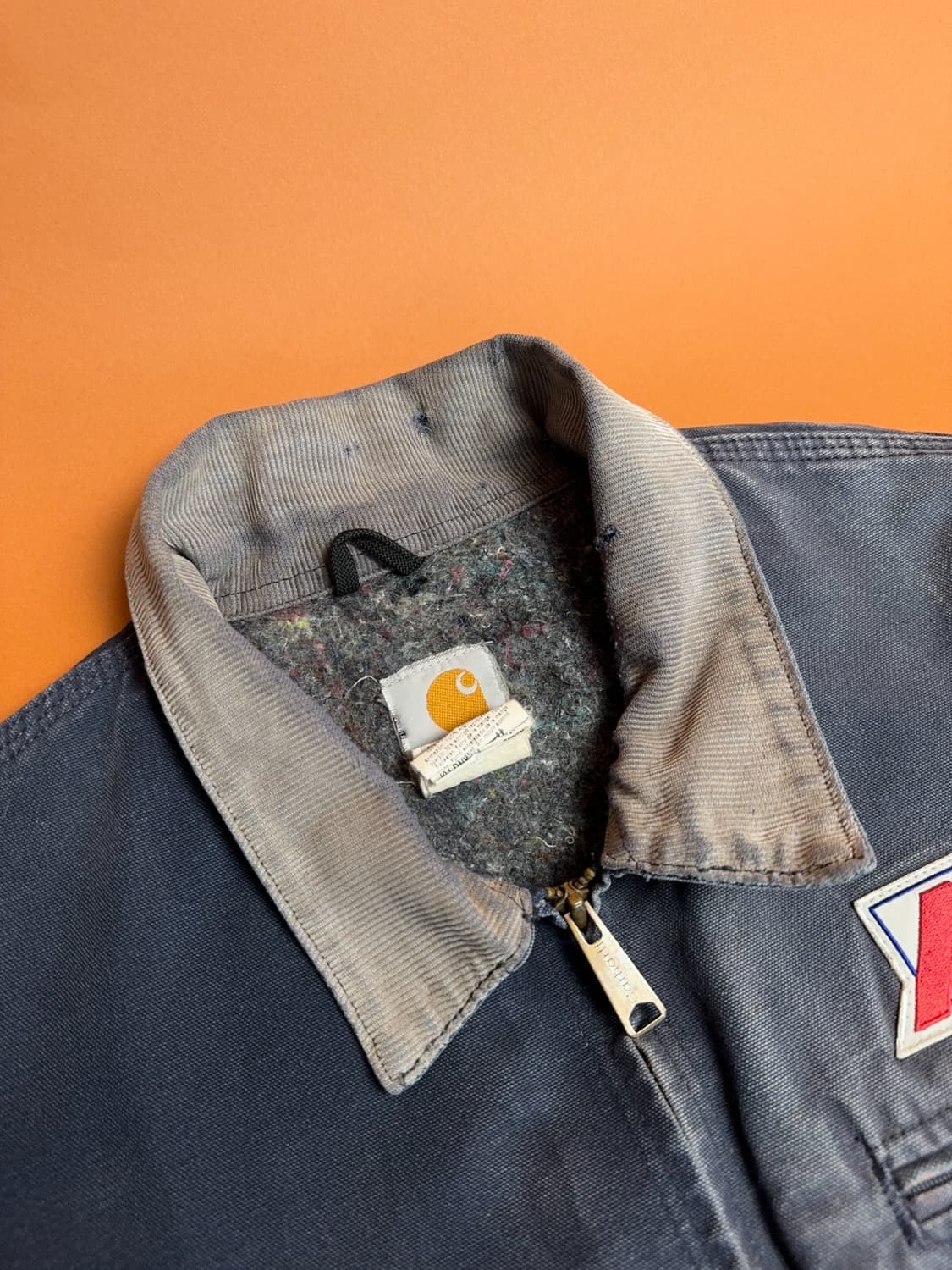 칼하트 J97 디트로이트 커스텀 자켓 블랙 상품이미지3