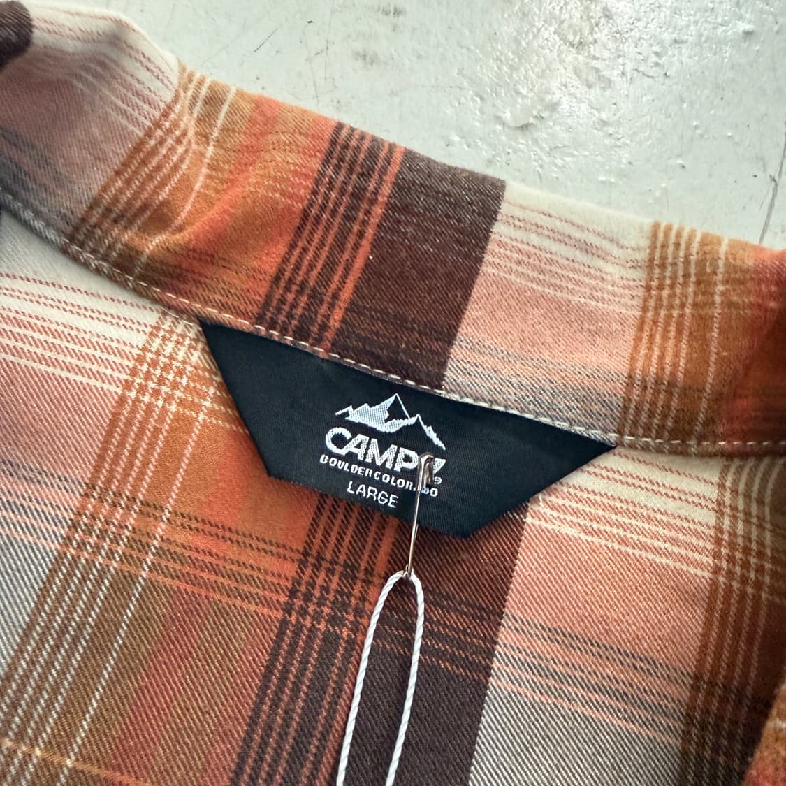 CAMP7 캠프세븐 빈티지 플란넬 셔츠 자켓 L 상품이미지7