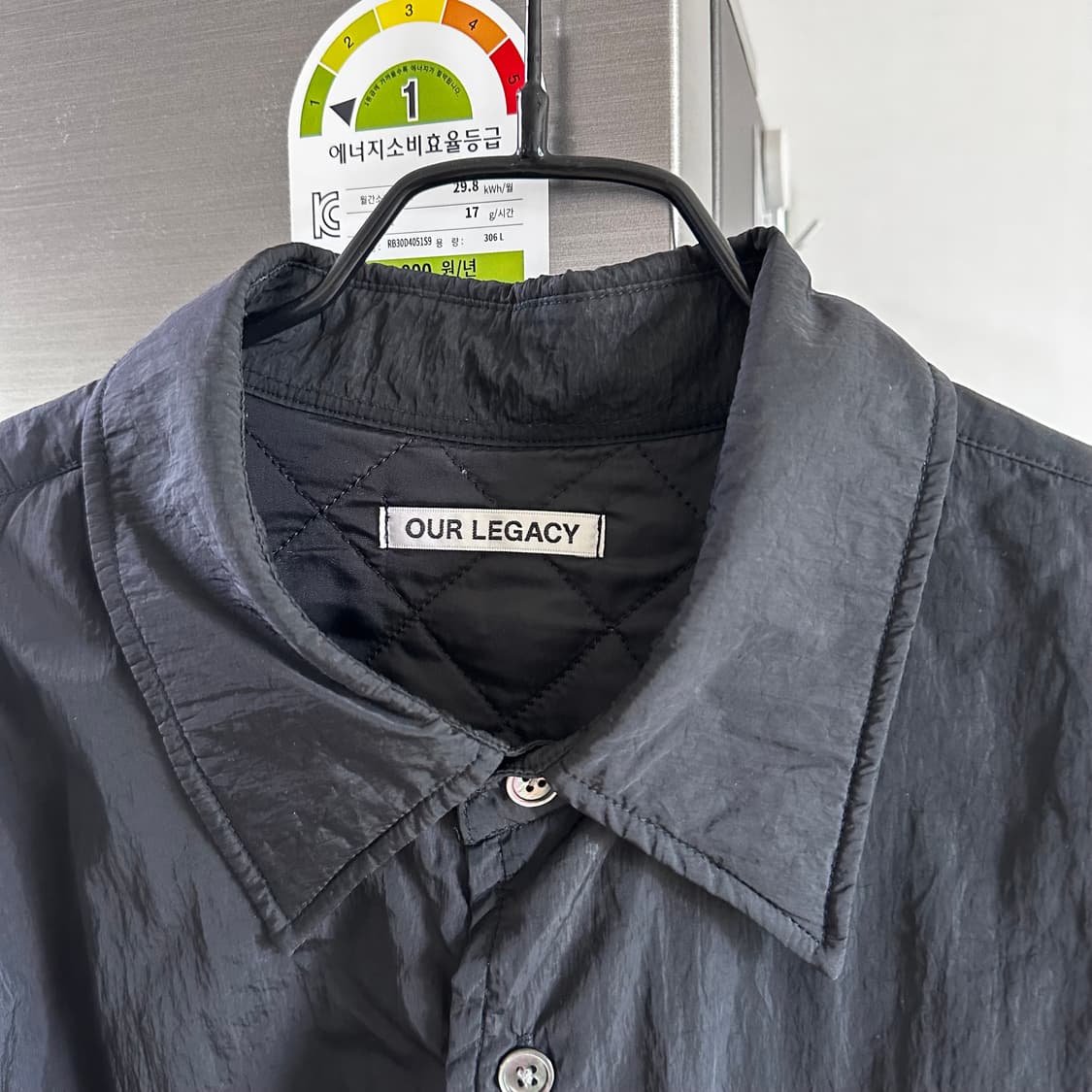 아워레가시 패딩 셔츠 50사이즈 판매 상품이미지3