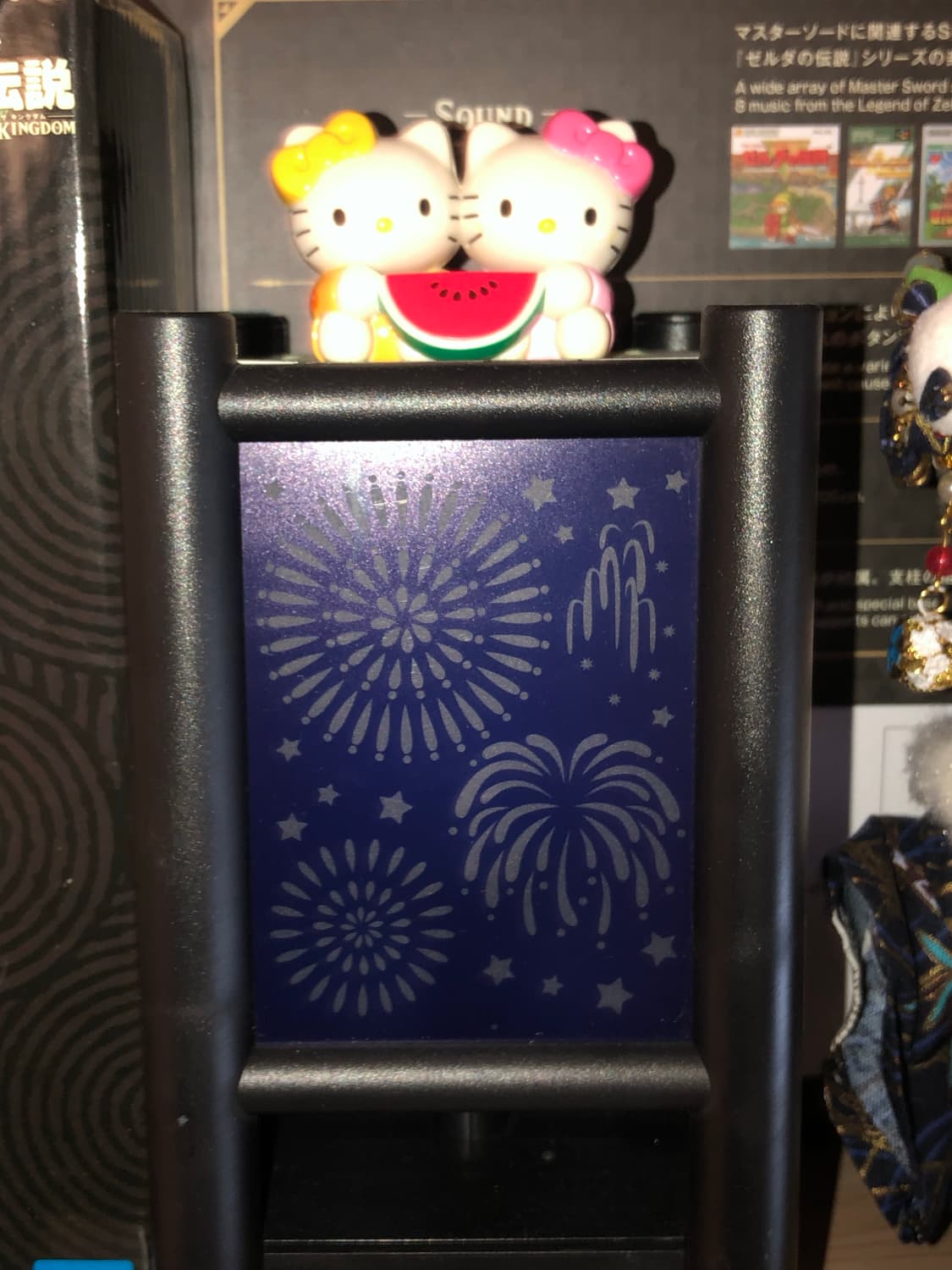 07s 레어 마츠리 수박 키티 조명 상품이미지3