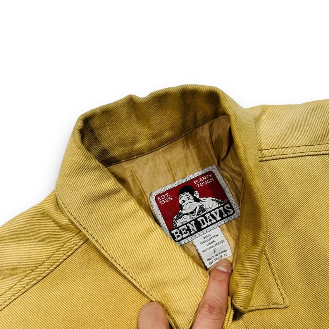 벤데이비스 브라운 빈티지 초어 자켓 상품이미지4