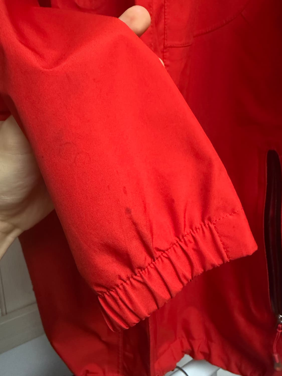 르카프 바람막이 레드 상품이미지5