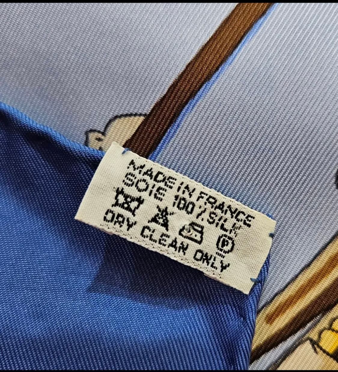 에르메스 빈티지실크스카프 까레 90 상품이미지4