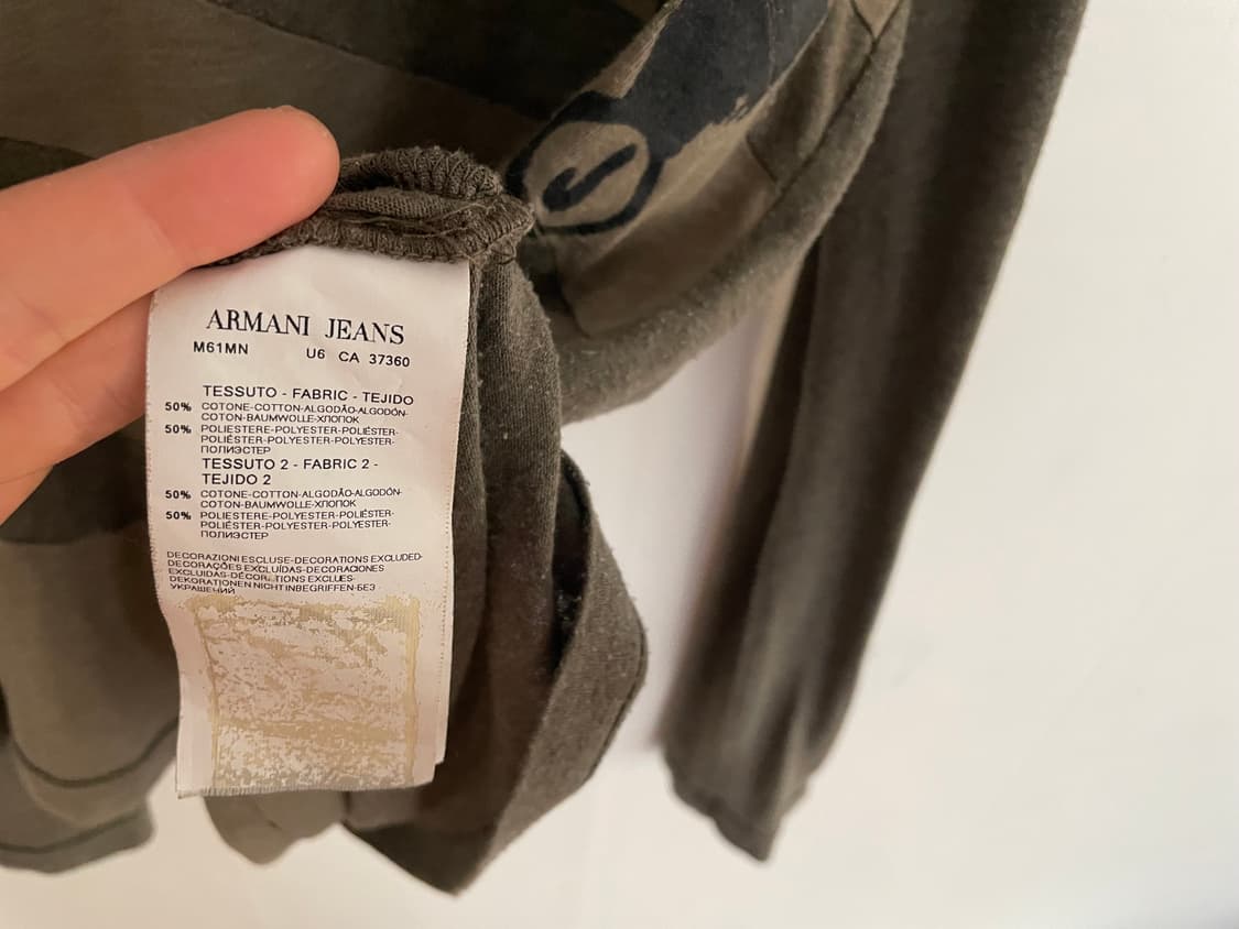 Armani Jeans long sleeve 상품이미지5