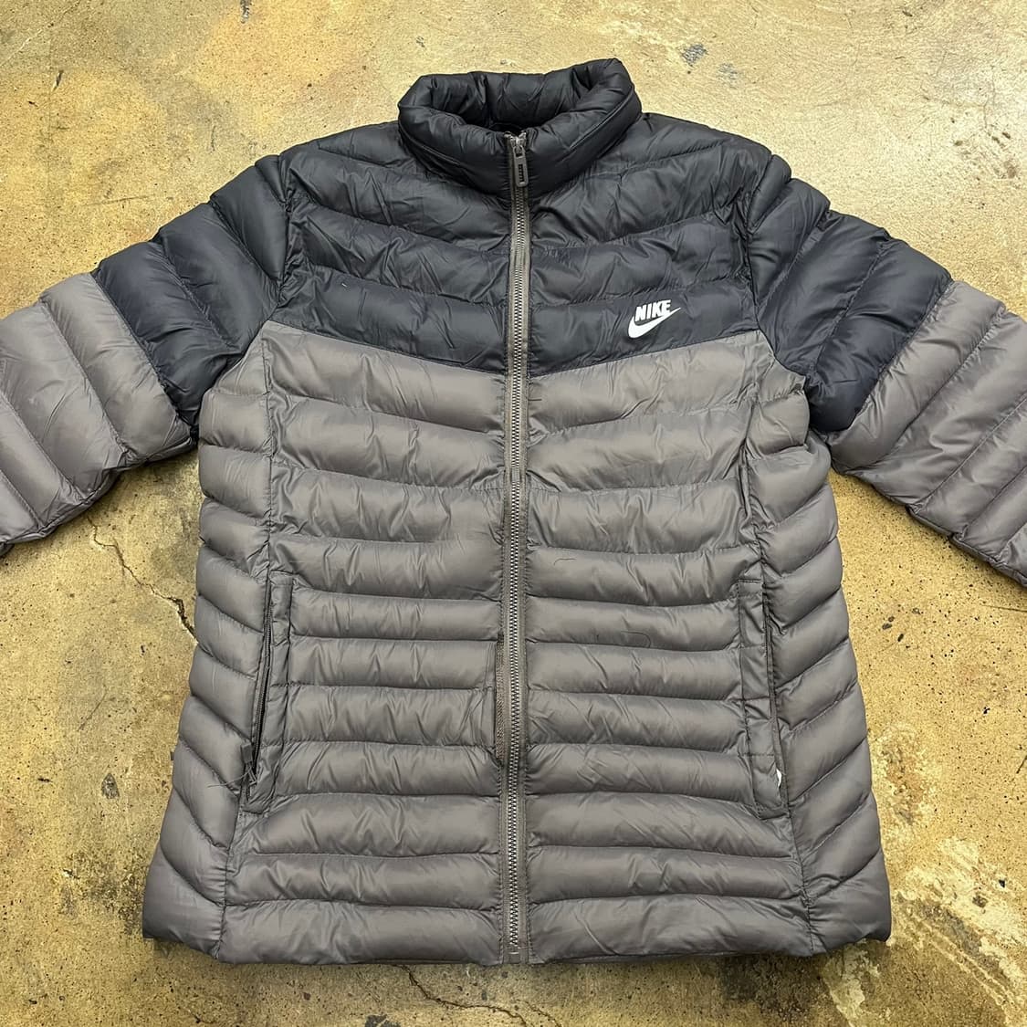 [정품/2XL] 나이키 배색 다운 패딩 점퍼 b15 상품이미지3