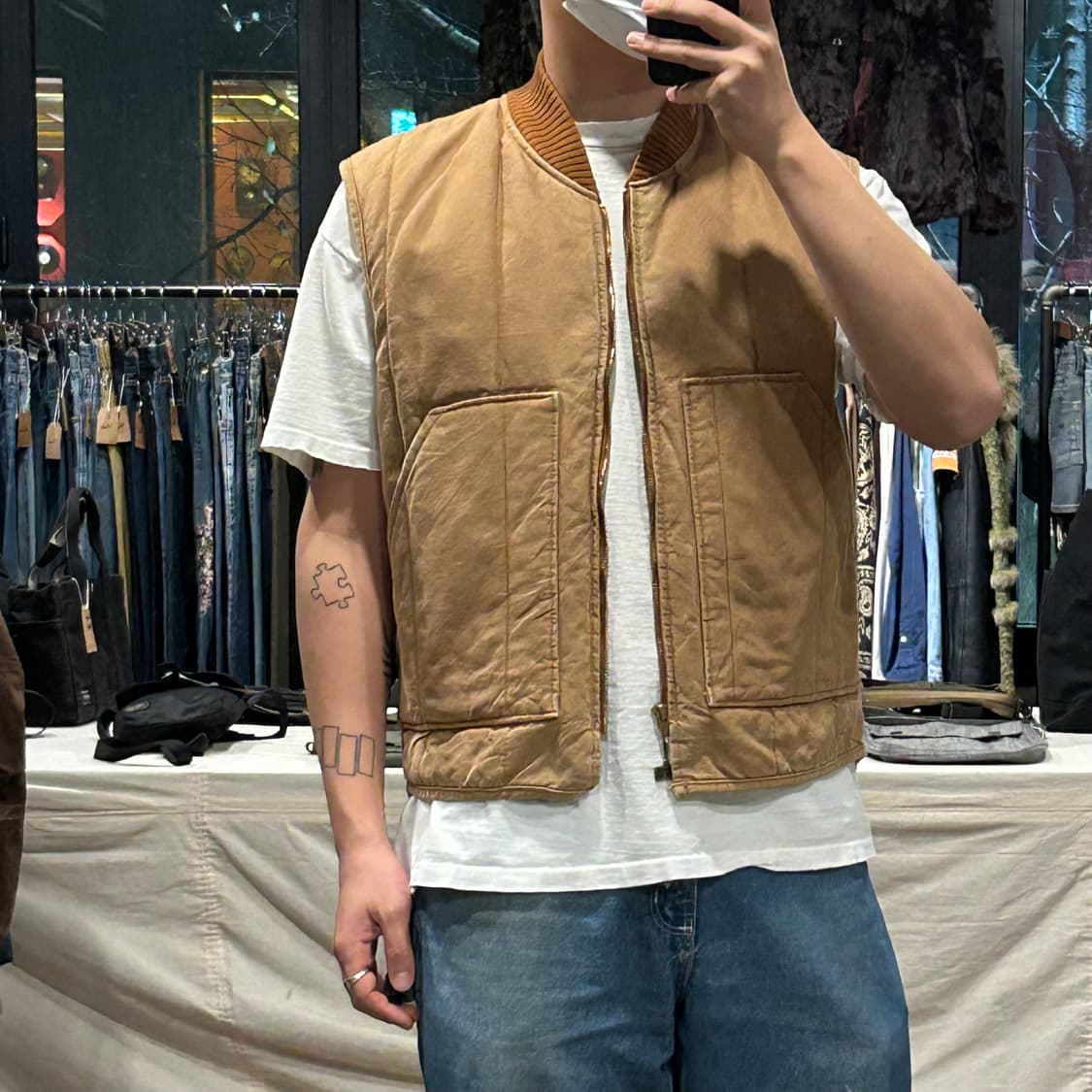 M) Walls 월즈 USA 워크웨어 베스트 조끼 집업 상품이미지8