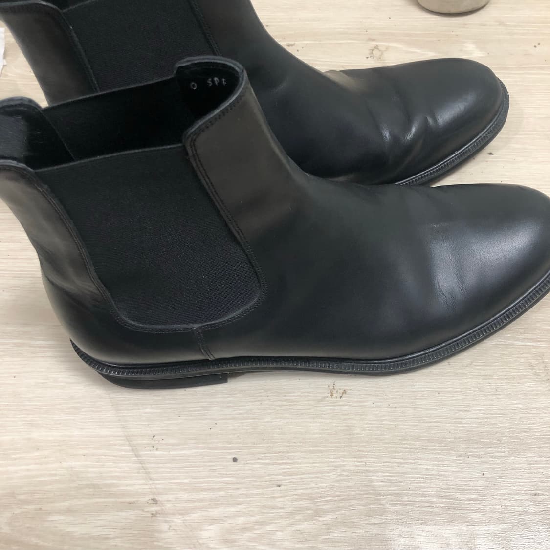 오뷔제 천연가죽 첼시부츠 280 사이즈 상품이미지4