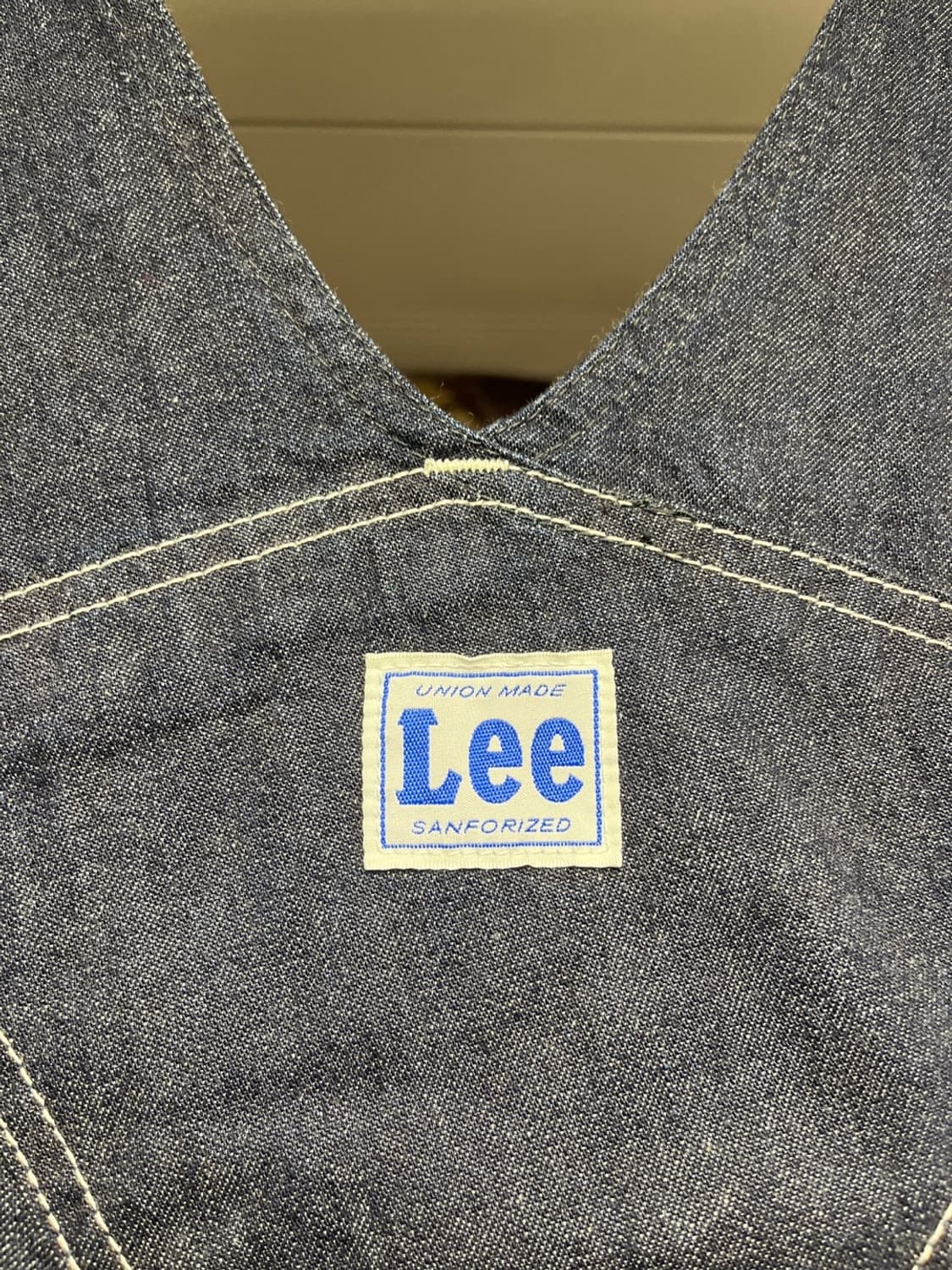 LEE X 스누피 자수 인디고 오버롤즈 M 상품이미지4