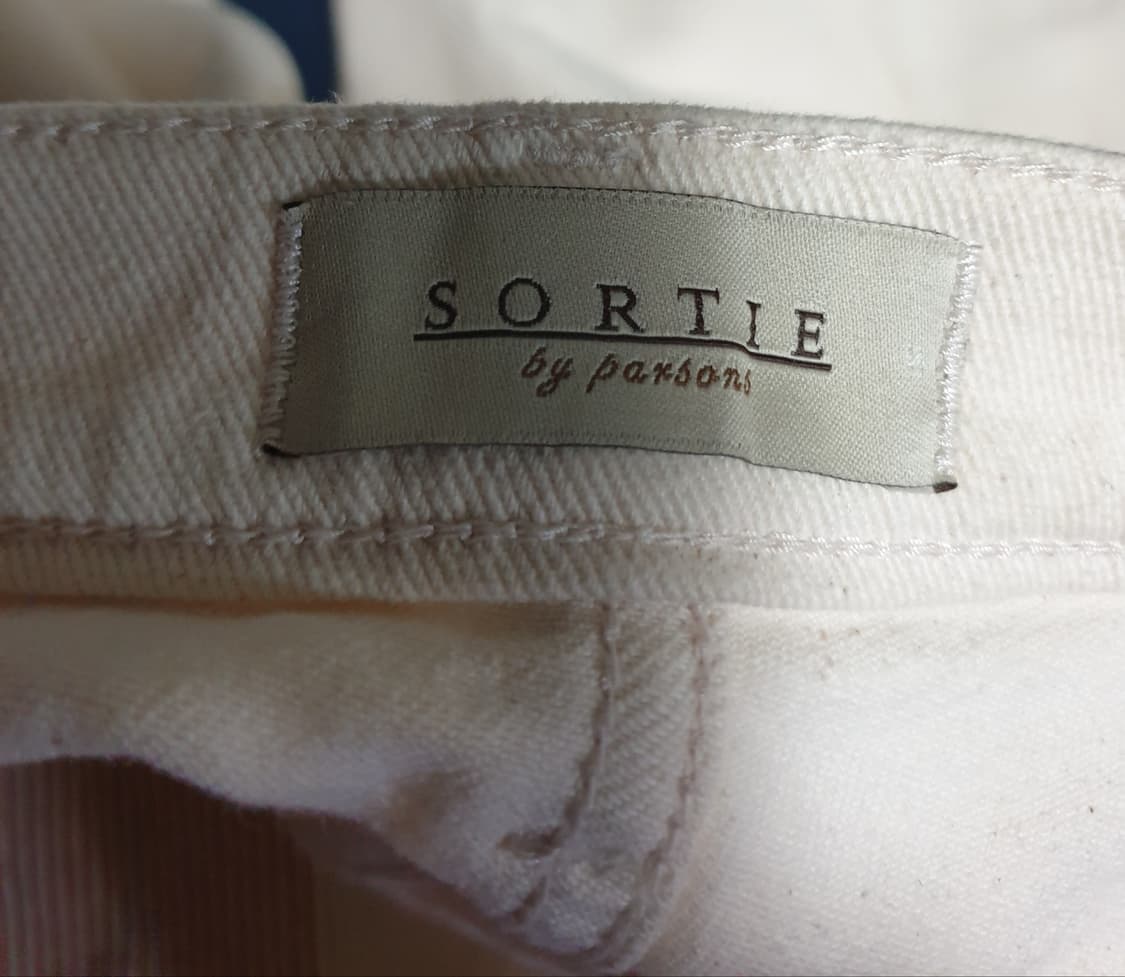 SORTIE 629 테일러드 스판 슬림 데님진 아이보리 (S) 상품이미지6