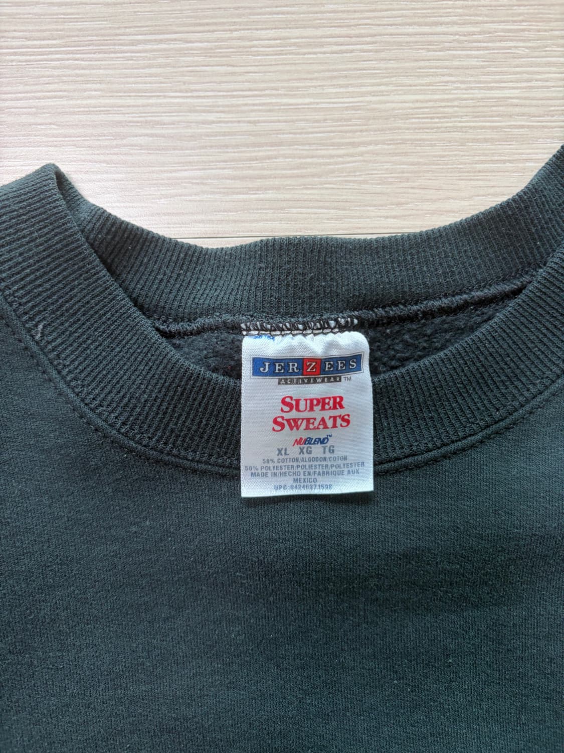 Jerzees 빈티지 스웻 상품이미지2