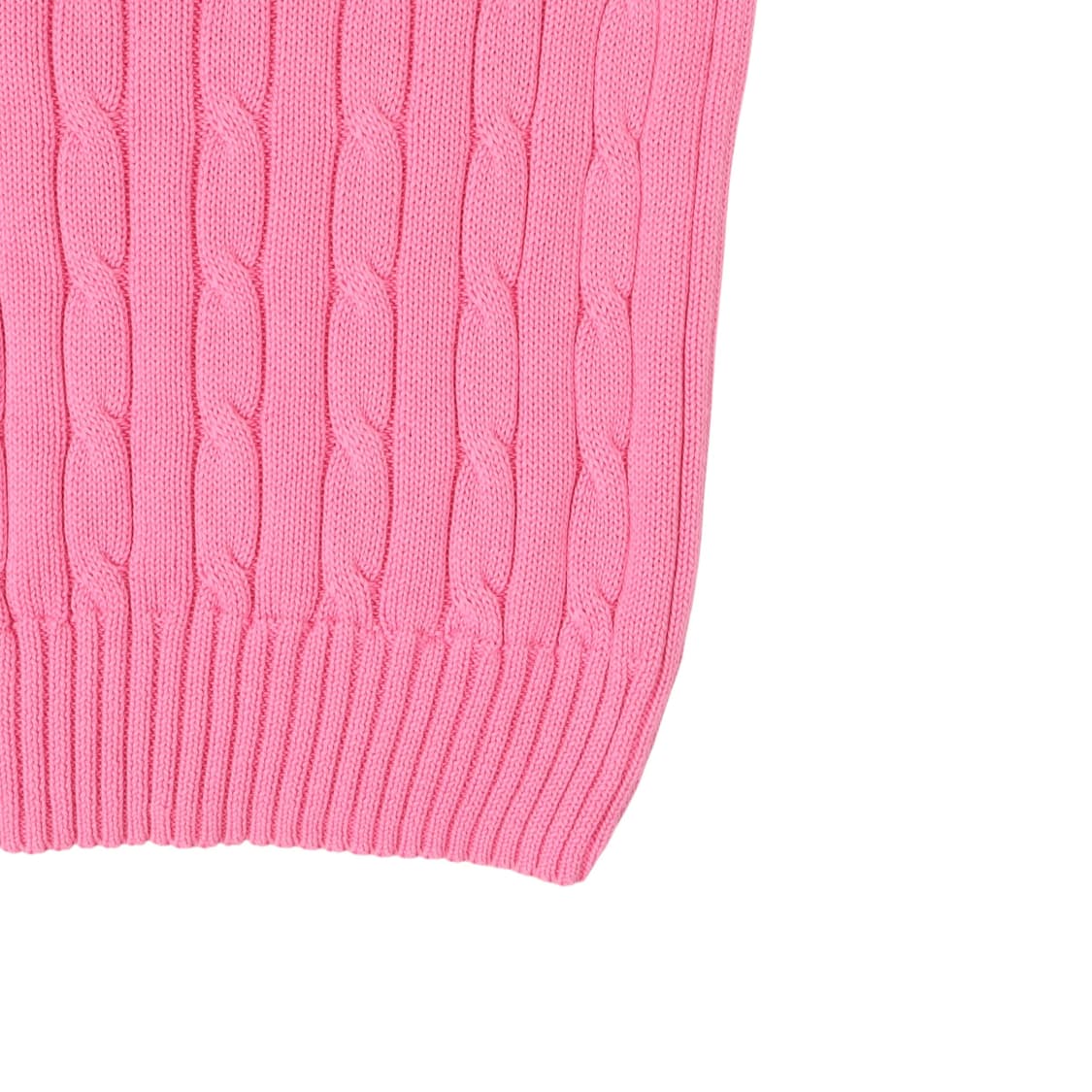 폴로 랄프로렌 핑크 케이블 반팔 니트 상품이미지7