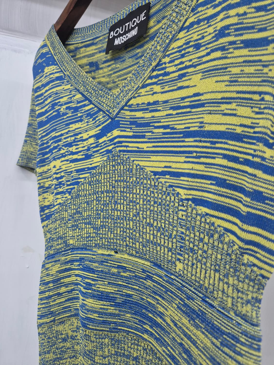 Boutique Moschino V-neck knit top  상품이미지7
