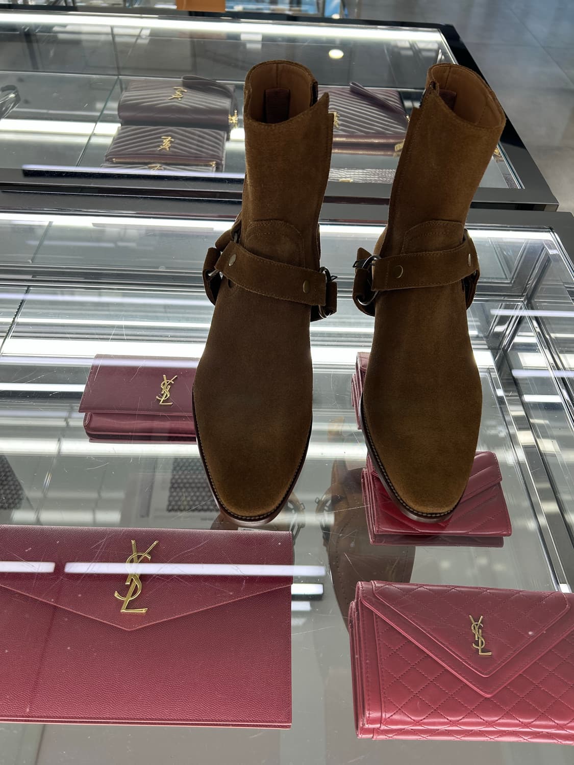 [새상품] 생로랑 와이어트 하네스 스웨이드부츠 41 상품이미지2