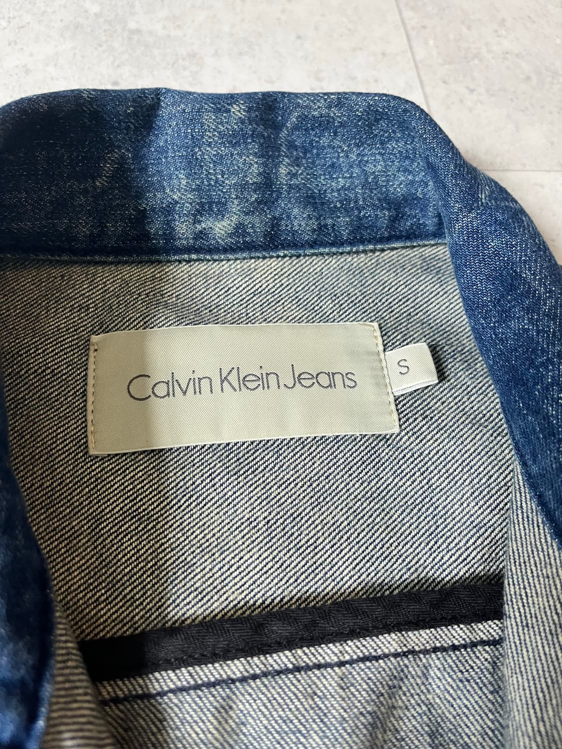 캘빈클라인 CK 청자켓 S사이즈 상품이미지3