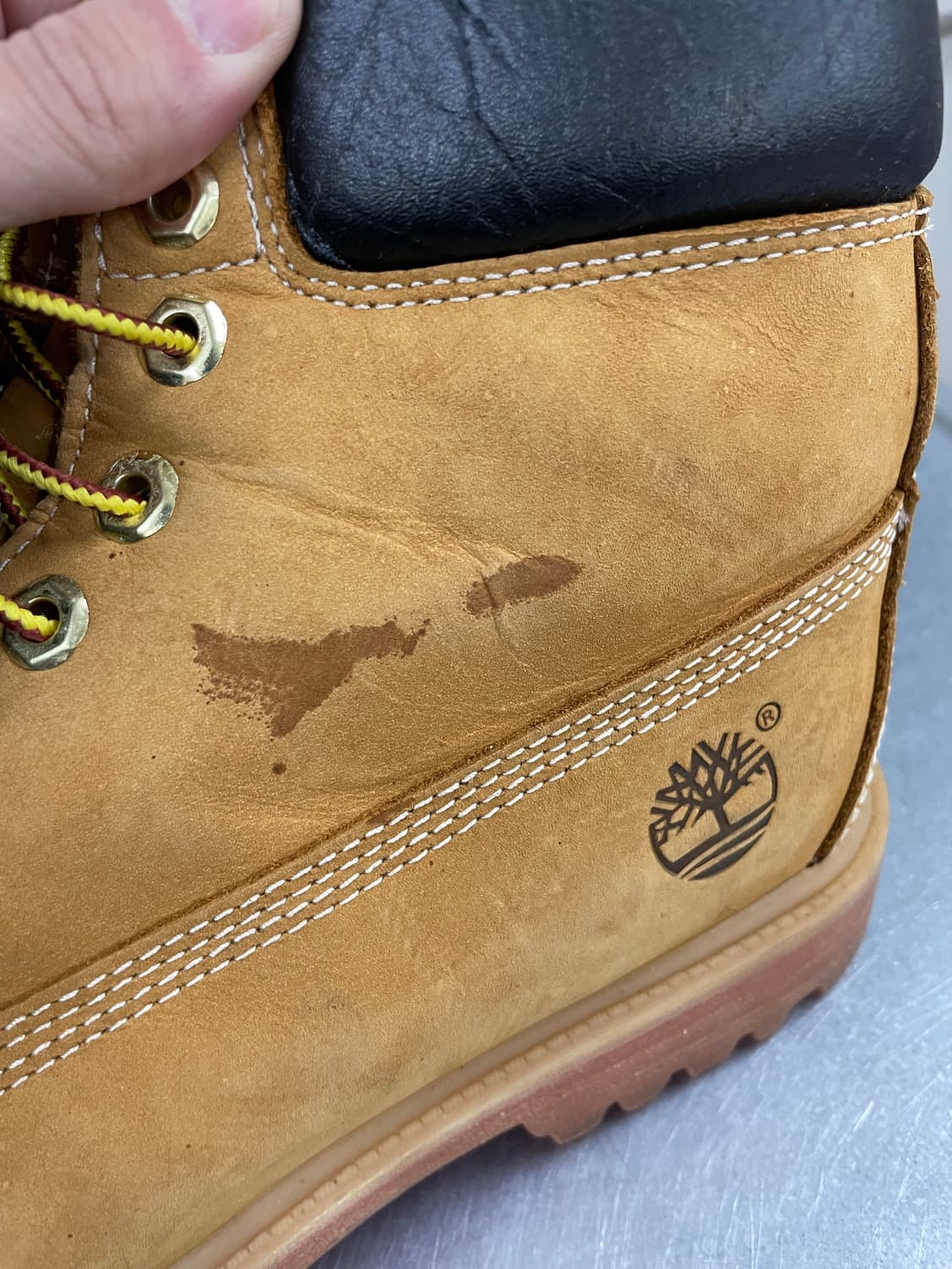 팀버랜드 6인치 프리미엄 부츠 US7.5 상품이미지8