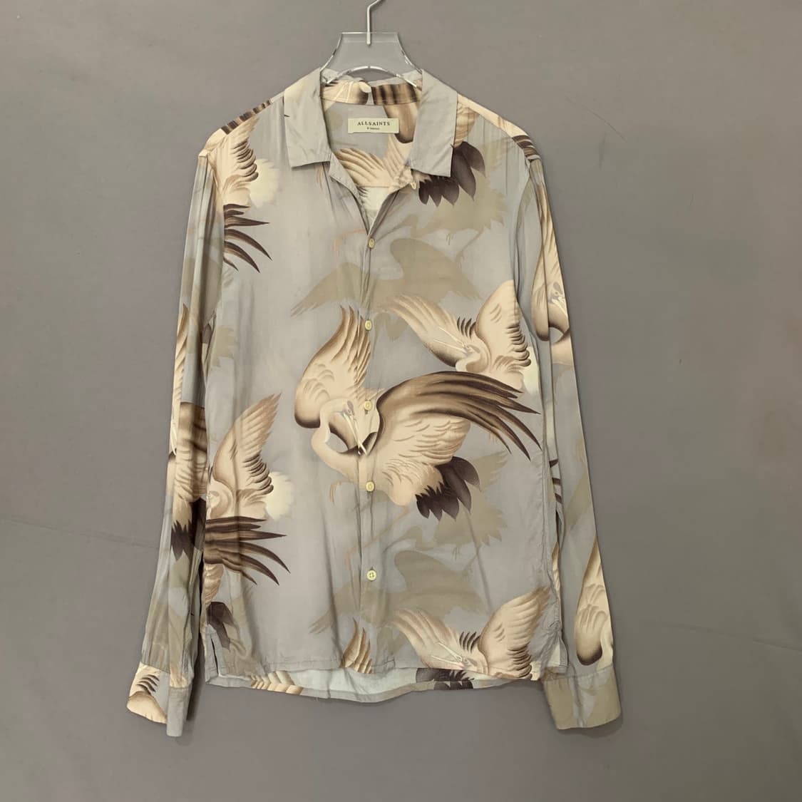 S 올세인츠 하와이안 웨이더 오버핏 긴팔 셔츠 남방 상품이미지2