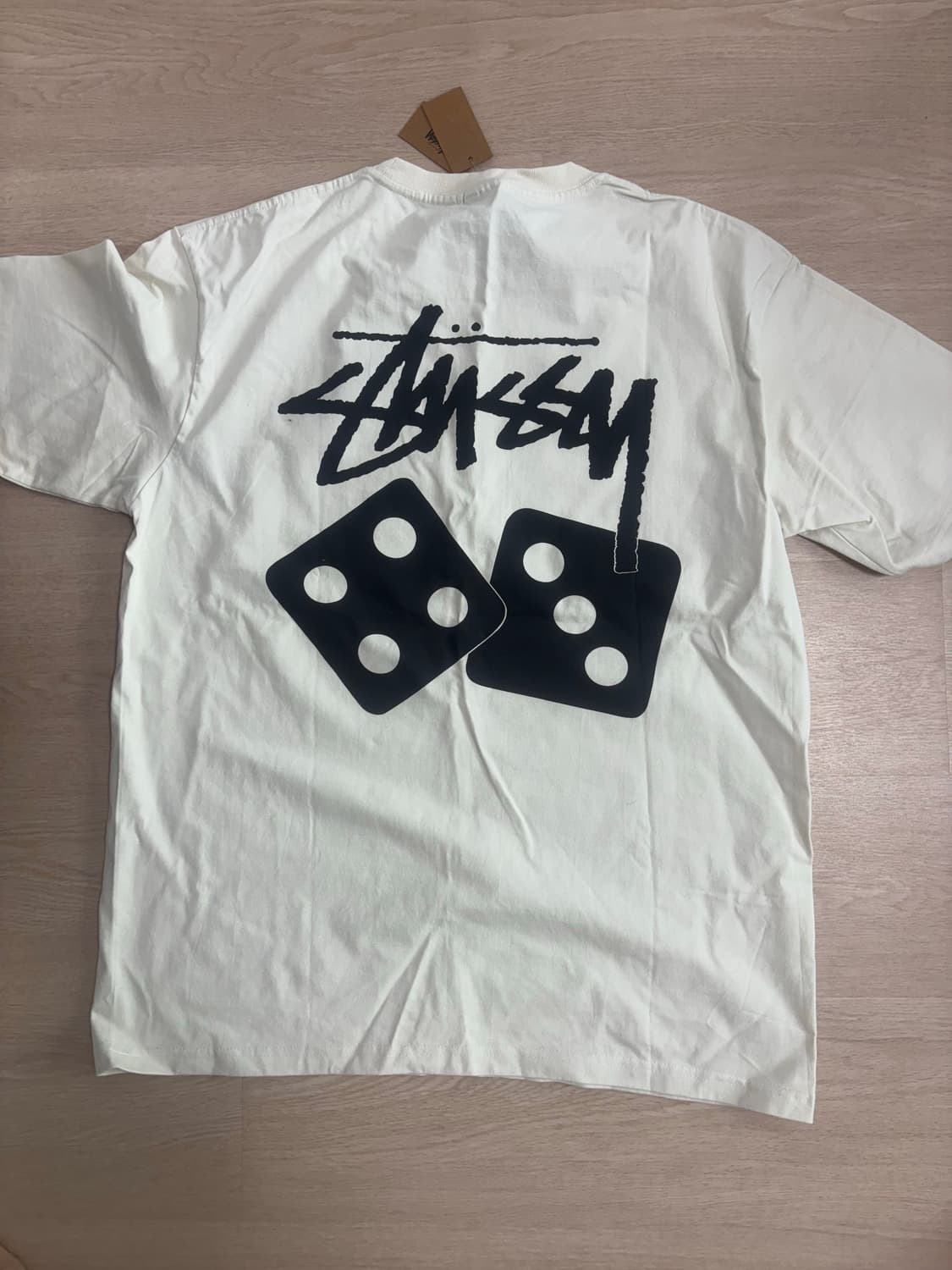 스투시 다이스 피그먼트 티셔츠 XL 상품이미지4