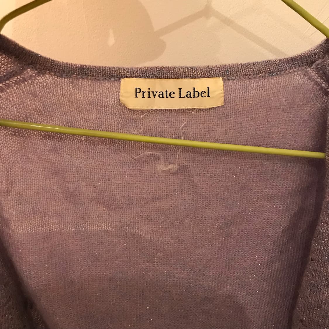 Private Label 히메갸루 라벤더 도트 가디건 상품이미지6