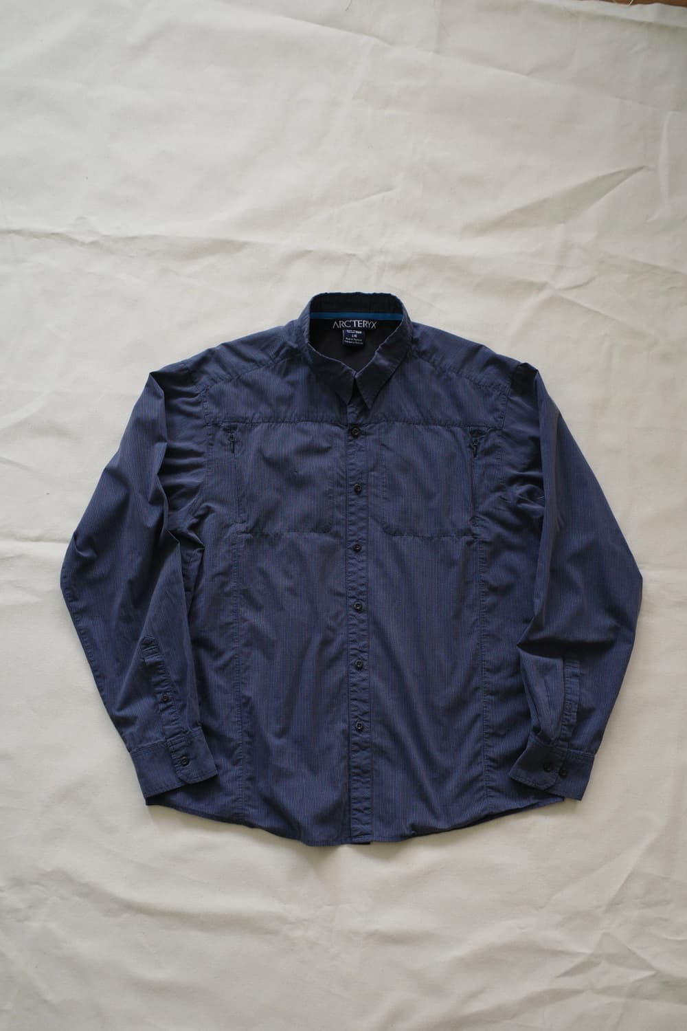 아크테릭스 아웃도어 체크 셔츠 상품이미지1