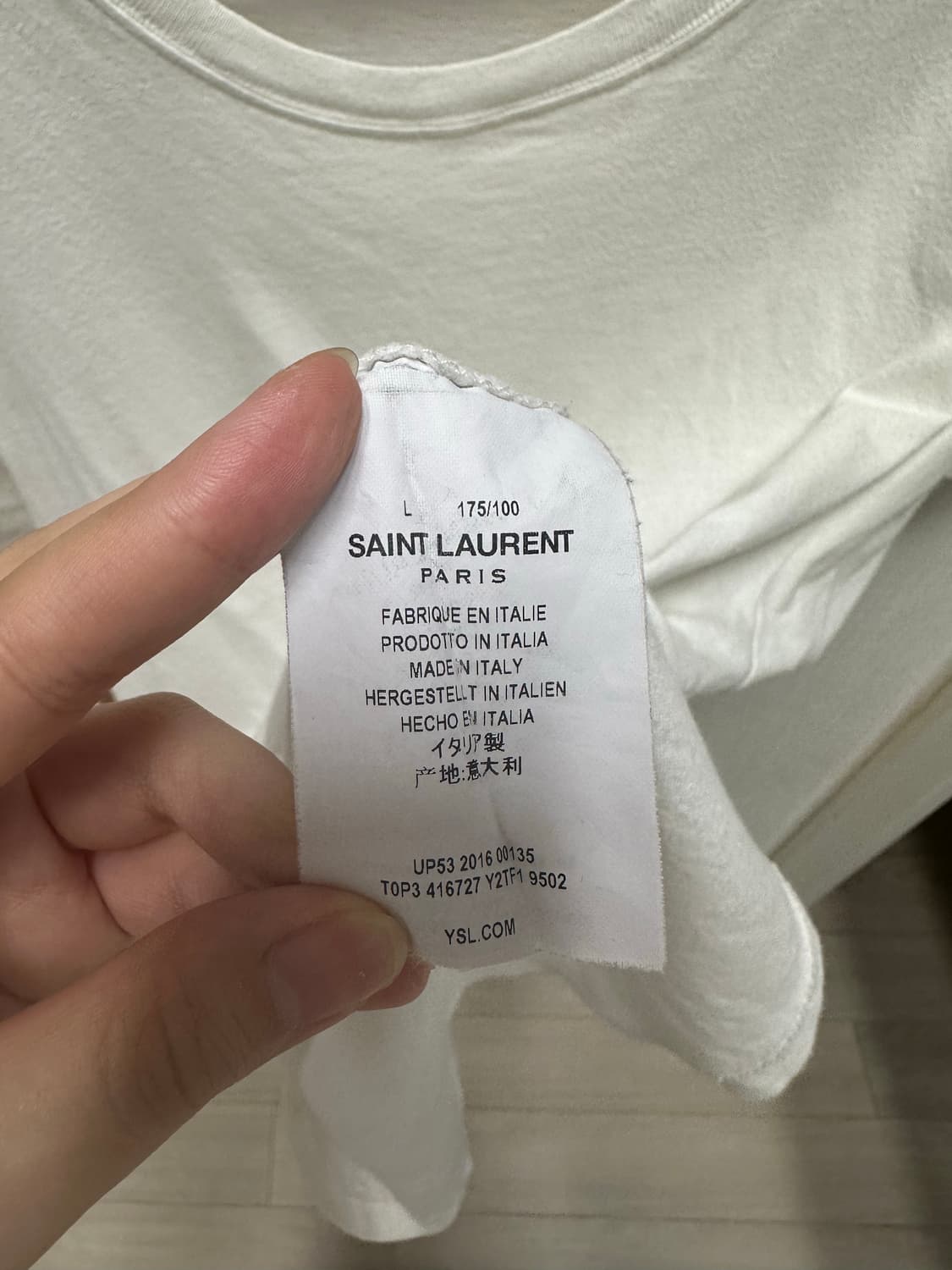 생로랑 디스 티셔츠 상품이미지3