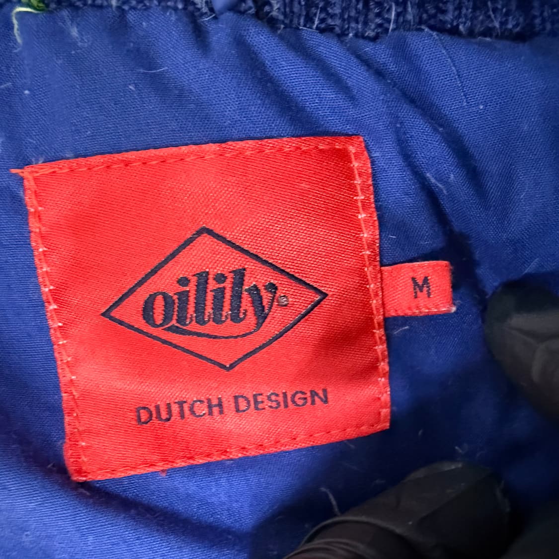 M 오일릴리 플라워 패턴 덕다운 패딩 0209T 상품이미지3