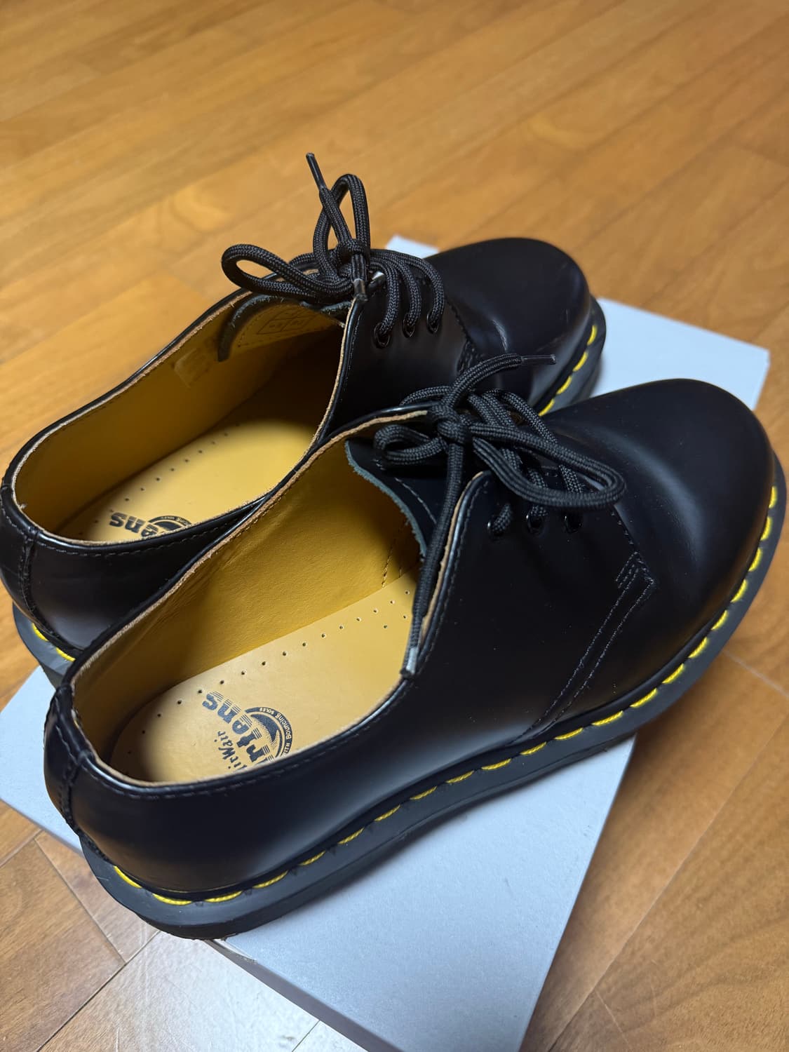 닥터마틴 1461 스무스 블랙 UK6(250)-상태 양호 상품이미지1