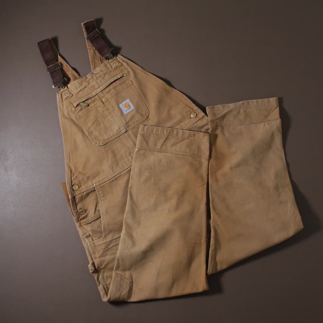 Carhartt 칼하트 덕 브라운 오버롤 상품이미지1